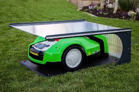 Robiport Neues Rasenroboter Rasenroboter Garage Garage Mahroboter