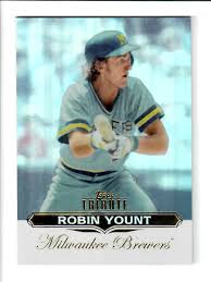 Among more than 1,400 copies recorded in bgs's census reporting, just four examples have been placed at this elite tier. 2011 Topps Tribute 26 Robin Yount Baseball Card 157957 7 Terry S Card World And Comics