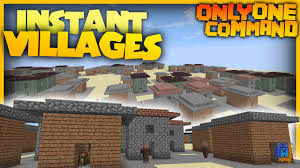 The cool thing is that you do not need to copy and paste the command for this to work. Minecraft Command Village Generator 1 8 Ijaminecraft