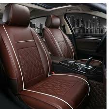 For The Love Of Brown Leather Seat Cover Perfect For That Cream Interior Uniquely Different And Exquisi Car Seat Cover Sets Leather Car Seat Covers Car Seats