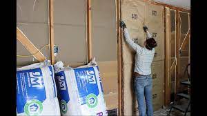 Insulating A Garage Adding Outlets And Installing Osb Boards Wilker Do S Garage Insulation Diy Insulation Garage Door Makeover