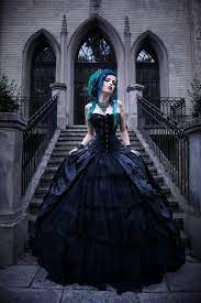Typische farben für eine hochzeit in diesem look sind dunkelrot, violett und natürlich schwarz. Devilnight Black Gothic Corset Prom Ball Gowns Gothic Hochzeitskleid Traditionelle Brautkleider Gothic Kleider