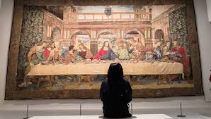 Mais évidemment le plus célèbre reste la joconde. Amboise Les Premiers Visiteurs Decouvrent La Tapisserie De La Cene Au Clos Luce