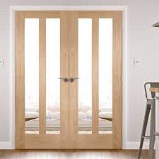 Novara Oak French Door Pair Clear Glass In 2020 Internal French Doors Double Doors Interior French Doors