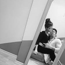 Black And White Mirror Selfie Couple Goals Pin By Tarani Venkatesha On Lovaa Boyfriend Goals Teenagers Couples Couple Goals