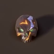 Ashen Foul Bounty Skull - Sea Of Thieves
