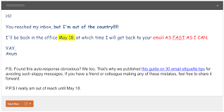 7 Useful Creative Out Of Office Replies For Your Next Vacation Out Of Office Reply Vacation Clever