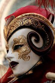 Demon mask - carnival of Venice masquerade. | Carnival of venice, Venetian  masks, Venice mask