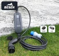Besen Factory EV Charger IP66 32A 40A Portable Electric Vehicle Charger  with Cee Plug