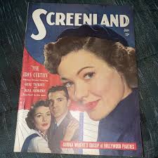 1948 June ScreenLand Gene Tierney Dana Andrews Cecil Beaton Farley Granger 