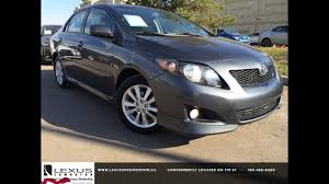 Get 2010 toyota corolla values, consumer reviews, safety ratings, and find cars for sale near you. Pre Owned Grey 2010 Toyota Corolla Auto S Review Innisfail Alberta Youtube