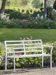 Garpa Gartenbank Rivoli Der Sommer In Schneeweiss Die Rivoli Banke Aus Aluminium Erhalten Dauerhaft Ihre Schonheit Sie Sind In Garten Gartenbank Gartenecke