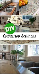 See 10 cheap and creative ways in which homeowners used diy countertops to successfully update kitchens and laundry rooms on a budget. Diy Kitchen Countertop Ideas Sunlit Spaces Diy Home Decor Holiday And More