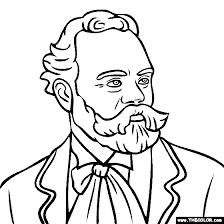 Online coloring pages for kids and parents. Pin On Art Composers