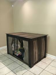 Merry products white wooden pet kennel. Dog Crate Cover We Made It From Unfinished Pine Wood From Home Depot Stain Color Kona Dog Crate Furniture Diy Dog Crate Wooden Dog Crate