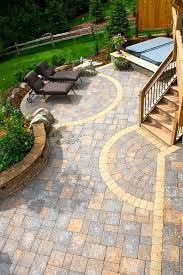 Stamped concrete patios are durable and versatile as a patio paving material that will last outdoors for many years. Paver Patios Denver Co Stone Creek Hardscapes Designs