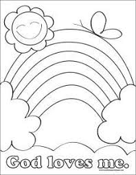 Feel free to print and color from the best 39+ god coloring pages at getcolorings.com. God Loves Me Coloring Pages Printable Preschool Valentine Crafts Fruit Loop Heart Sunday School Coloring Pages Sunday School Preschool School Coloring Pages