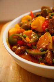 Famous Filipino Chicken Caldereta Recipe Caldereta Recipe Chicken Caldereta Recipe Philippine Cuisine