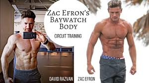 The two started work monday on the new baywatch movie and showed just why female fans are in. How To Get Zac Efron S Baywatch Body Circuit Training Day Youtube