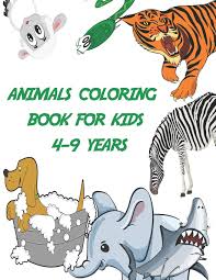 Color the mammals blue color the reptiles red coloring page. Animals Coloring Book For Kids 4 9 Years Perfect Animal Coloring Book For Kids Kids Coloring Books Glenn Eli C 9798664981919 Amazon Com Books