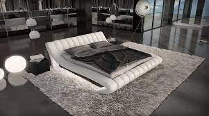 Designer bett 140x200 cm weiß mit kristallen #168. Designer Bett Ferrara Bettgestell Mit Led Beleuchtung 140x200 160x200 180x200 200x200 200x220 Kaufen Bei Pmr Handelsgesellschaft Mbh