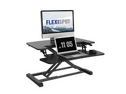 By seville classics (96) airlift 35.4 in. Fleixspot Home Office Height Adjustable Standing Desk Converter Mt7 Series 28 Width Computer Desk Riser With Removable Deep Keyboard Tray Black Newegg Com