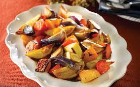 Herby roast potatoes christmas vegetables. Roasted Vegetables Celtic Canada