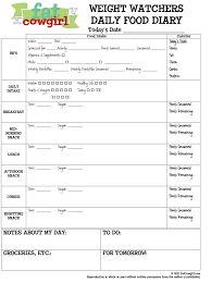 pin on printable food logs