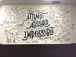 the letterettes office mural wall design doodle coloriages pour jonah et la baleine