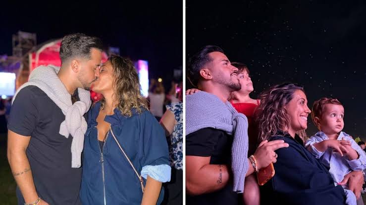 Apaixonado! Pedro Jorge vive "noite mágica" com Marisa Pires e os filhos:  "Ficam para sempre..."