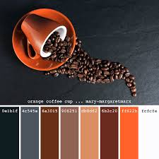 Orange Coffee Cup Mary Margaretmarx Color Colors Colour Colours Colorpalette Colorpalet Brown Color Palette Orange Color Palettes Brown Color Schemes