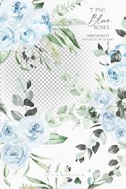 White wedding flowers embody purity, innocence, and romance. Boho Roses Bouquets Clipart Watercolor Floral Borders Png Wedding By Olga Koelsch Thehungryjpeg Com