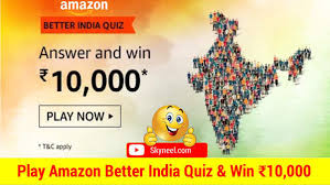 The first three pages are for student use and the last three pages are the questions with the answers for the teacher. Amazon Better India Quiz Answer Win 10 000 10 Winner