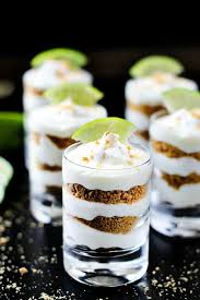 Today i have prepared 3 types of custard. Key Lime Pie Shots Mini Desserts Domestic Superhero