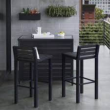 Bryant Faux Wood Patio Bar Black Project 62 Target Patio Bar Set Wood Patio Patio Bar Table