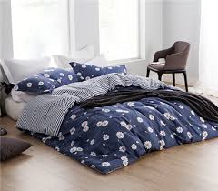 Twin xl comforters & sets. Navy Daisies Twin Xl College Comforter Dorm Room Essentials Dorm Room Comforters Dorm Comforters Dorm Bedding