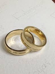 Argollas Planas Oro Amarillo 18k Aliancas Alianca Casamento