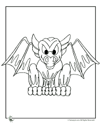 Gargoyle coloring pages for kids online. Gargoyle Halloween Coloring Page 5 Woo Jr Kids Activities