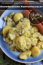 Schwabischer Kartoffelsalat Mit Oder Ohne Wiener Dailyvegan Rezept Kartoffelsalat Schwabischer Kartoffelsalat Essen