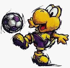 Artwork often used in merchandising. Drawn Mario Koopa Troopa Koopa Troopa Mario Strikers Png Image Transparent Png Free Download On Seekpng