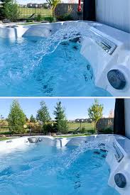 See more ideas about underwater led lights, hot tub, waterfall features. Largest Hot Tub Waterfall Hot Tub Swim Spa Coast Spas Swim Spa