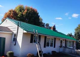 Green roofs, often referred to as living roofs, are the roofs that are either partially or completely covered with vegetation planted over a waterproofing membrane. Clair Boring Painting Metal Roofs Painted And Installed