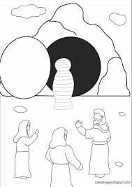 Download gratis telur paskah kelinci paskah telur paskah mewarnai. Contoh Gambar Mewarnai Gambar Yesus Bangkit Dari Kubur Kataucap