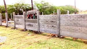 Fence posts & gravel boards. Brick Pattern Garden Fence Using Concrete Gravel Boards Youtube