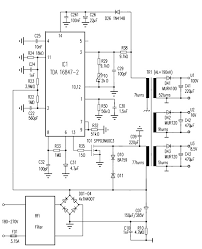 The circuit below is a simple but yet powerful 200watts (50x4) ta8268hs or tda7560 amplifier circuit diagram. Tda 16846g Typical Application Reference Design Dc To Dc Single Output Power Supplies Arrow Com