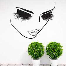 People enjoy the nostalgia offered by places like this, and it is especially great if your salon is in an older building that would perfectly match the retro look you create. Hair Beauty Salon Model 3 Silouhette For Store Display Decal Sticker 16 White Decor Decals Stickers Vinyl Art Home Garden