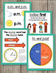 telling time activity pack telling time activities