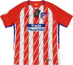 The new logo also gives new and fresh spirit for the club to win the match and set the place at the higher place. 2017 18 Atletico Madrid Home Shirt Bnib Classic Retro Vintage Football Shirts
