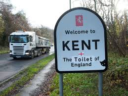 Its inhabitants account for more than 82 percent of the total population of the united kingdom. Kent Rebranded Toilet Of England By Anti Brexit Protesters Brexit The Guardian