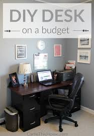 Diy desk using file cabinets. 29 Budget Friendly Diy Desk Ideas To Make A Truly Great Workspace Rina Watt Blogger Home Decor Diy And Recipes